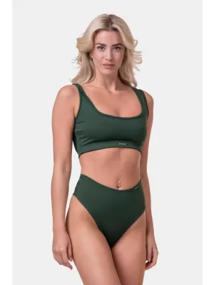 Bikini Active Black - bralette top 554 TEMNO ZELENA Nebbia