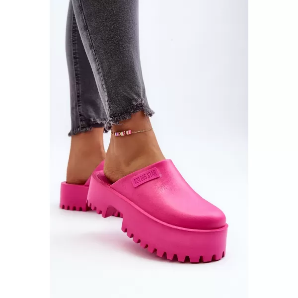  Ženski natikači BIG STAR NN274019 PINK Big Star Shoes 