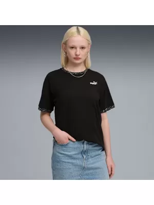 Srajca PUMA ESS GRAPHIC ANIMAL RELAXED TEE 688082-01 ČRN