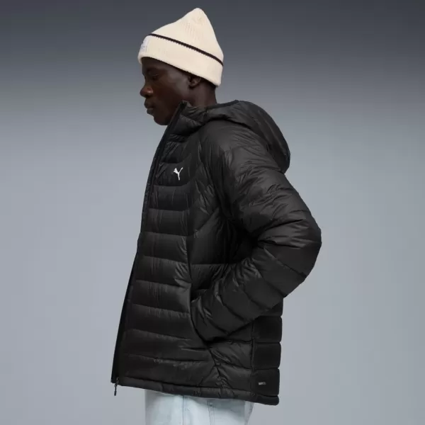  Moška jakna PUMA PACKLITE HOODED DOWN JACKET 685221-01 ČRNA 