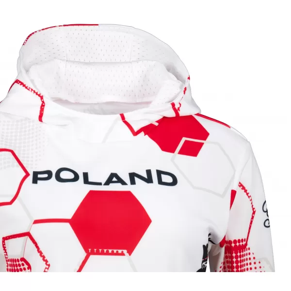 Ženski vrhunski funkcionalni pulover ALTISPORT VOJ/ALW036PL/MI01 HEKSA-WHT 