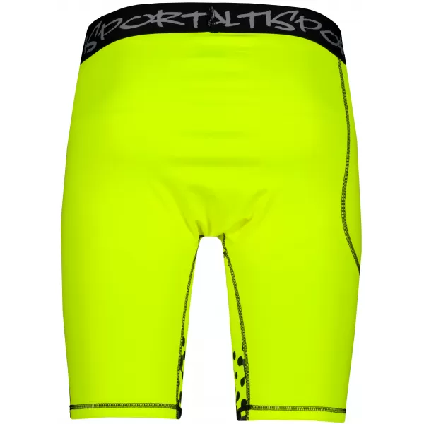  Moške športne pajkice nad koleni premium ALTISPORT VOJ/ALM109LEG02 FLUO RUMENA 