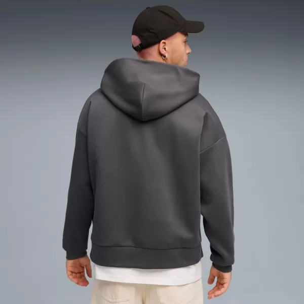  Moška jopica PUMA WARDROBE ESS BOXY FULL-ZIP HOODIE DK 632066-44 SIVA 
