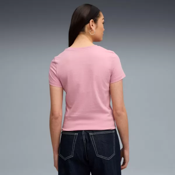  Srajca PUMA ESS SMALL NO. 1 LOGO TEE (S) 682373-65 ROZA 
