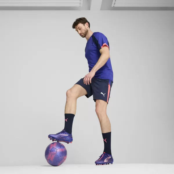  Kratke hlače PUMA INDIVIDUALLIGATRAININGSHORTS 659519_01 MORNARICA 