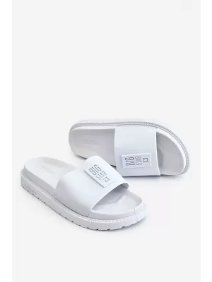 Ženski natikači BIG STAR LL274428 WHITE Big Star Shoes
