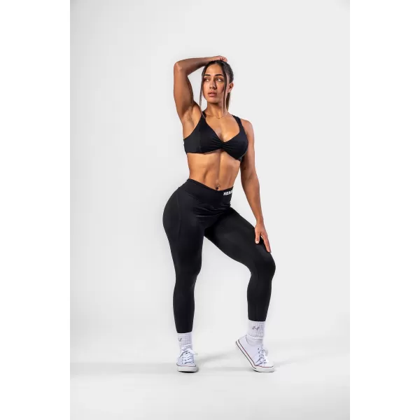  Oblikovalne pajkice z vezalkami STRONG BEAUTY 426 BLACK Nebbia 