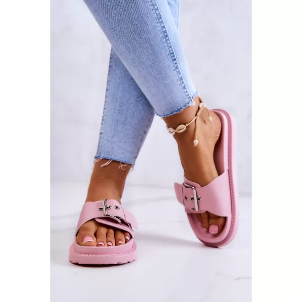  Modni ženski natikači BIG STAR JJ274A308 PINK Big Star Shoes 