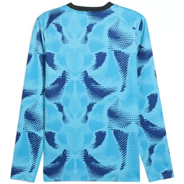  Moški vratarski dres PUMA TEAMTARGET GK LS JERSEY 706519_02 BRIGHT AQUA / SVETLA AQUA/PUMA BELA 
