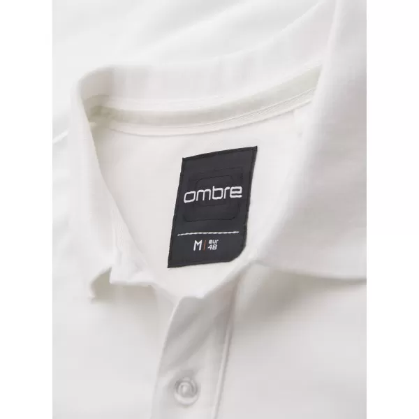  Moška T -majica OMBRE OM-POSS-0103 ECRU 