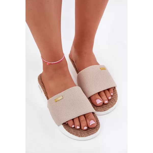  Ženski natikači BIG STAR RR274A102 BEIGE Big Star Shoes 