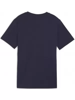 T -majica PUMA TEAMGOAL CASUALS TEE JR 658616_06 PUMA NAVY/PUMA WHITE