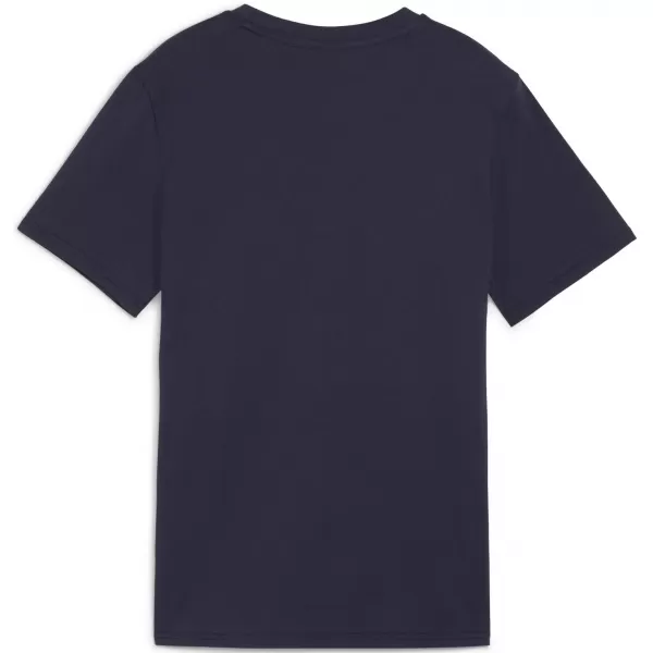  T -majica PUMA TEAMGOAL CASUALS TEE JR 658616_06 PUMA NAVY/PUMA WHITE 