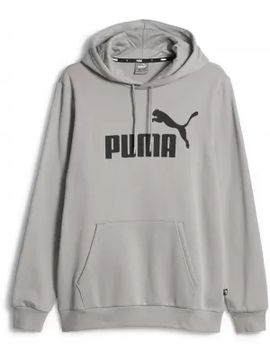 Moški pulover PUMA ESS NO. 1 LOGO HOODIE FL (S) 682571-44 SIVA