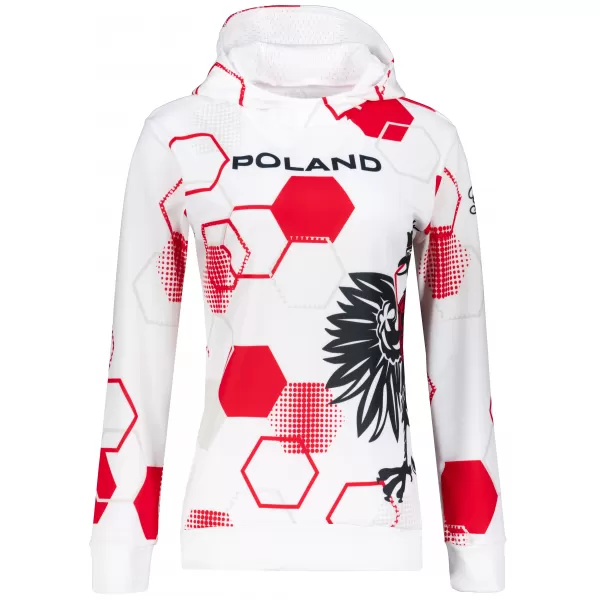  Ženski vrhunski funkcionalni pulover ALTISPORT VOJ/ALW036PL/MI01 HEKSA-WHT 