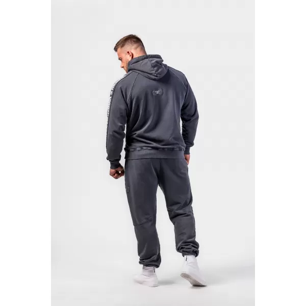  Sprani pulover s kapuco HERITAGE 793 BLACK Nebbia 