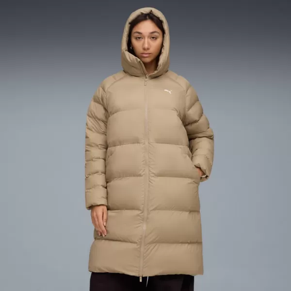  Ženski plašč PUMA MONO HOODED PARKA 688384-55 BEŽ 