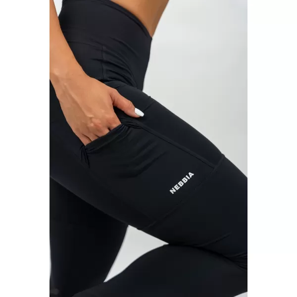  Pajkice z visokim pasom LEG DAY GOALS 248 BLACK Nebbia 