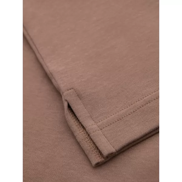  Moška T -majica OMBRE OM-POSS-0148 SVETLO RJAVA 