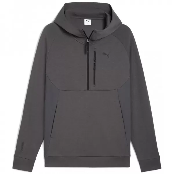  Moški pulover PUMA TECH HALF ZIP HOODIE 688044-44 SIVA 