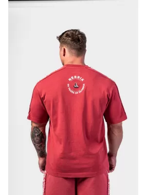 Sprana oversized majica GOLDEN AGE 790 RED Nebbia