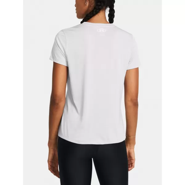  Ženska majica s kratkimi rokavi UNDER ARMOUR TECH SSV- TWIST 1384227-014 SIVA 