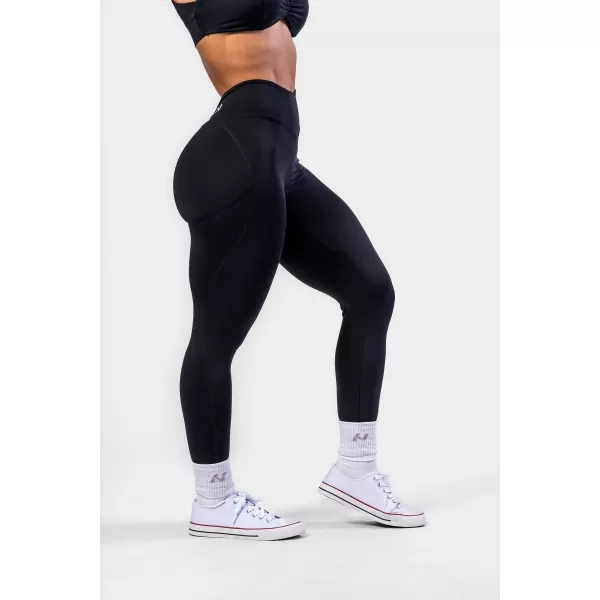  Oblikovalne pajkice z vezalkami STRONG BEAUTY 426 BLACK Nebbia 