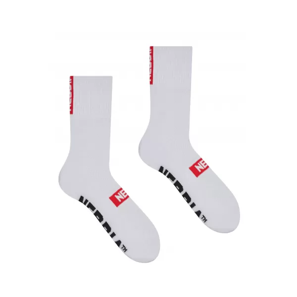  EXTRA MILE” nogavice crew 103 WHITE Nebbia 