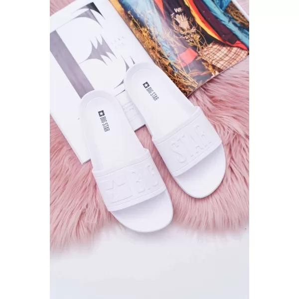  Ženski natikači BIG STAR DD274A268 WHITE Big Star Shoes 