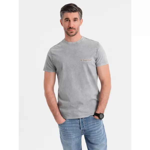  Srajca OMBRE OM-TSWT-0201 SIVA 