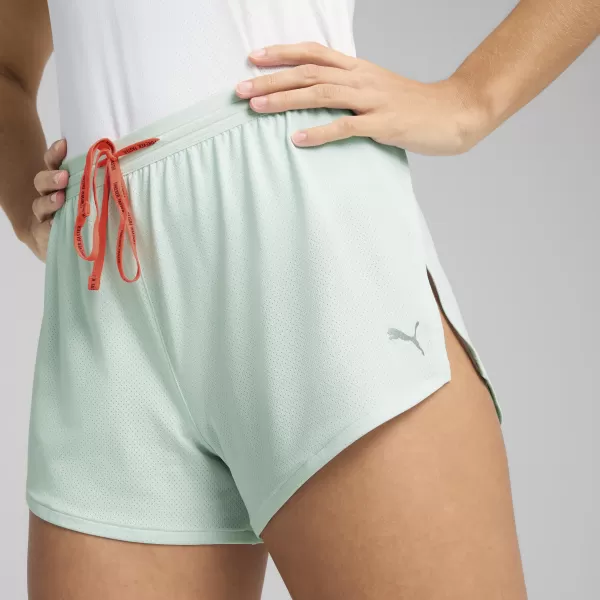  Ženske kratke hlače PUMA EVRYDAY KNIT 3 SPLT SHRT ?W 526664_50 MIRNO MODRA 