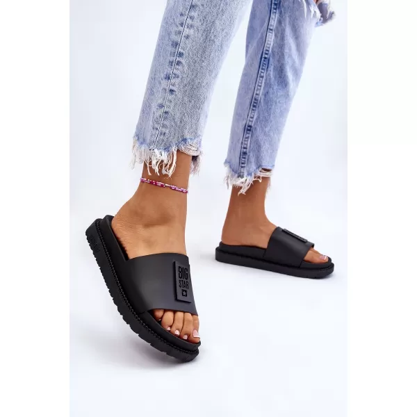  Ženski natikači BIG STAR LL274429 BLACK Big Star Shoes 