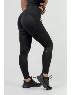 Ženske športne pajkice z mrežico INTENSE Mesh 838 BLACK Nebbia