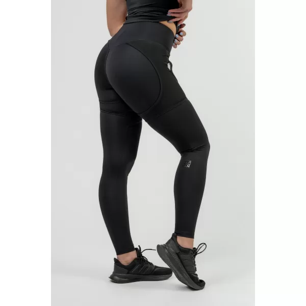  Ženske športne pajkice z mrežico INTENSE Mesh 838 BLACK Nebbia 