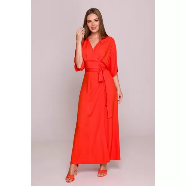  Obleka STYLOVE S406 KORAL 