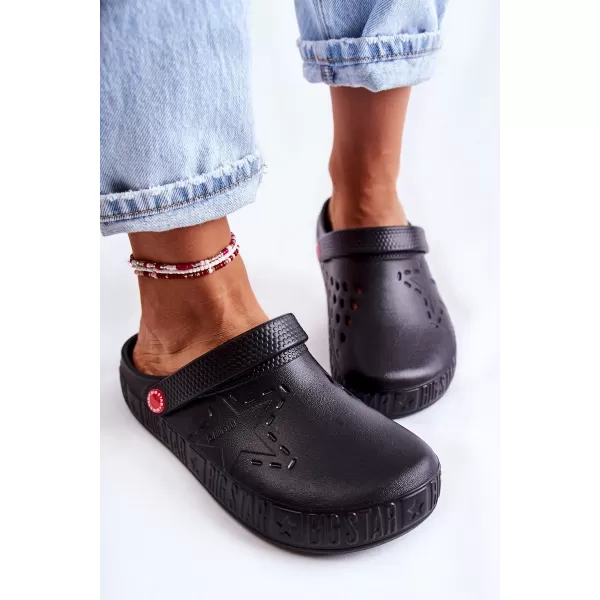  Ženski natikači BIG STAR II275001 BLACK Big Star Shoes 