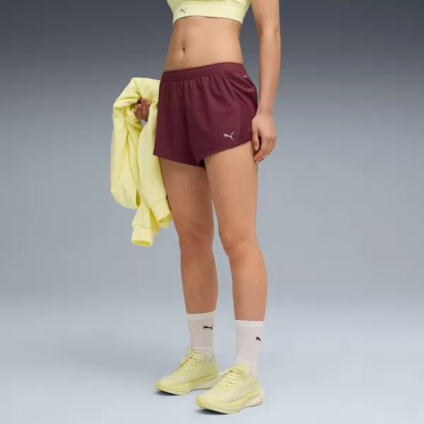  Ženske kratke hlače PUMA W RUN VELOCITY 3 SHORT 526585-96 RDEČA 