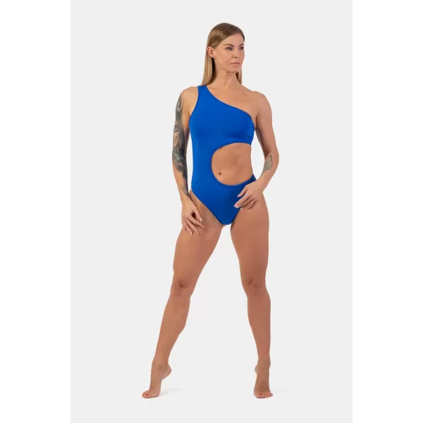  Asimetrični monokini na eno ramo 459 MODRA Nebbia 