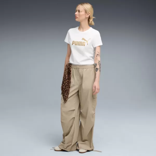  Srajca PUMA ESS METALLIC NO. 1 LOGO TEE 631536-52 BELA 