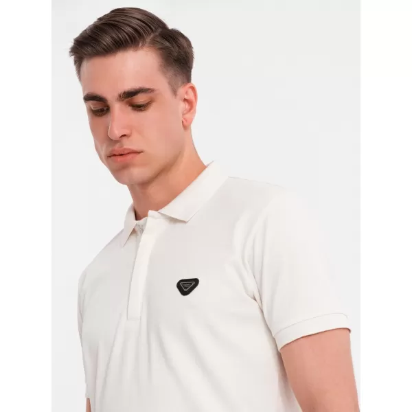  Moška T -majica OMBRE OM-POSS-0148 BELA 