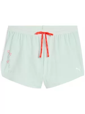 Ženske kratke hlače PUMA EVRYDAY KNIT 3 SPLT SHRT ?W 526664_50 MIRNO MODRA