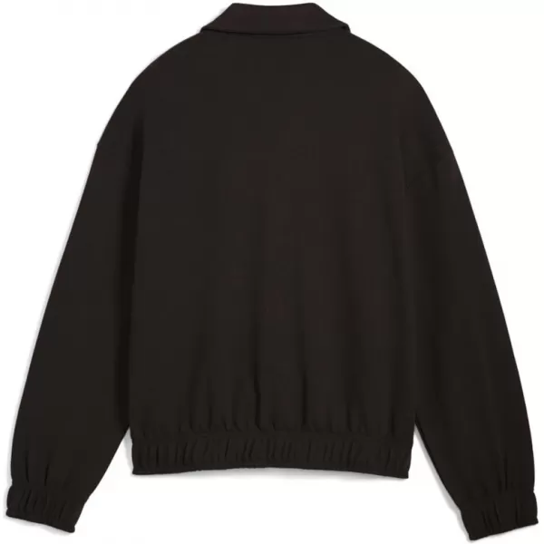  Ženska jakna PUMA T7 RELAXED TRACK JACKET 632137-01 ČRN 