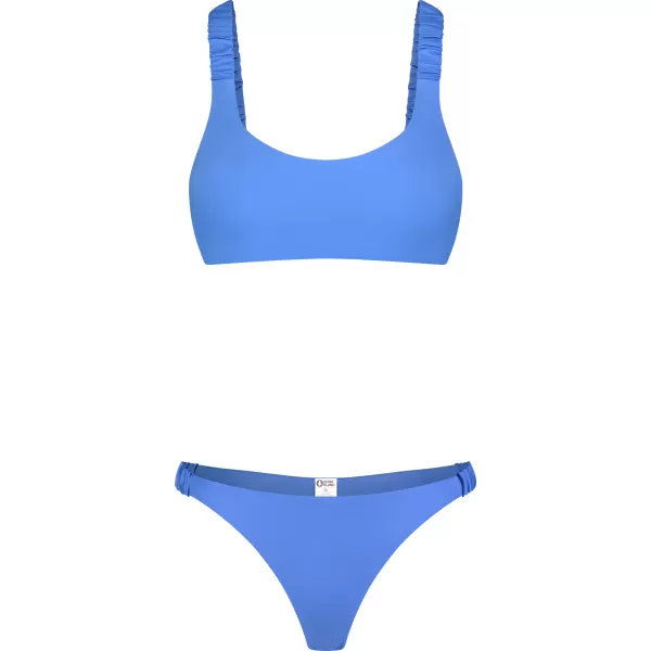  Ženski bikini - spodnji del NORDBLANC NBSSS8239 MODRO 