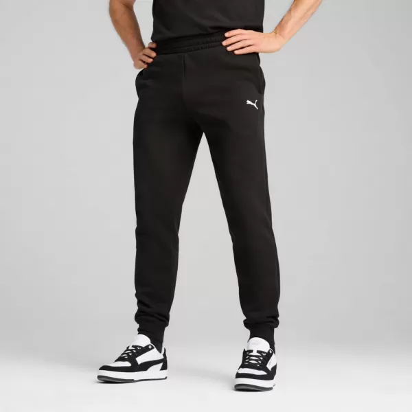  Moške trenirke PUMA ESS SWEATPANTS FL CL 682614-01 ČRNA 
