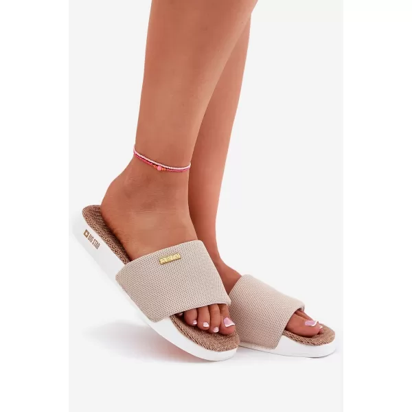  Ženski natikači BIG STAR RR274A102 BEIGE Big Star Shoes 