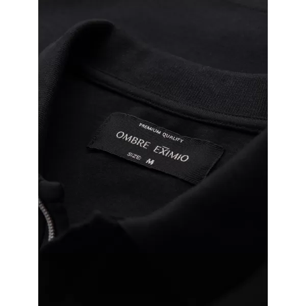  Moška T -majica OMBRE OM-POSS-0148 ČRN 