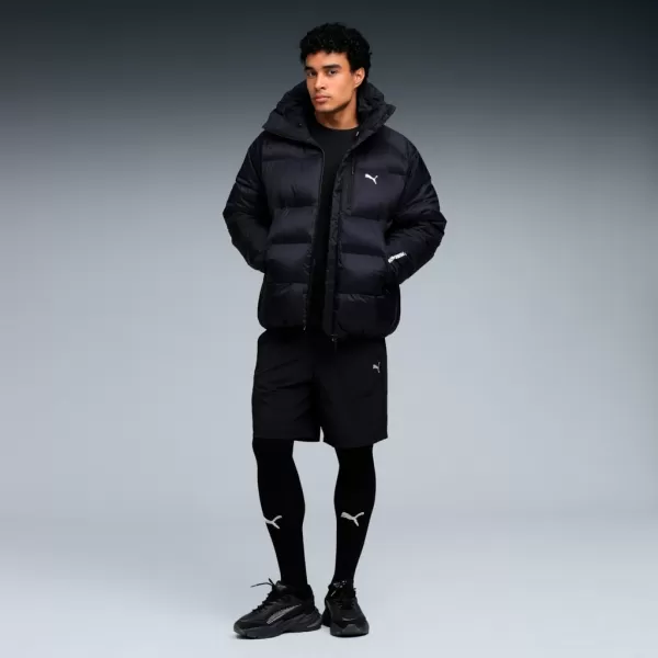  Moška jakna PUMA TECH PRIMALOFT PUFFER JACKET 632165-01 ČRNA 