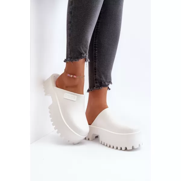  Ženski natikači BIG STAR NN274015 WHITE Big Star Shoes 