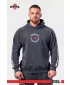 Sprani pulover s kapuco HERITAGE 793 BLACK Nebbia