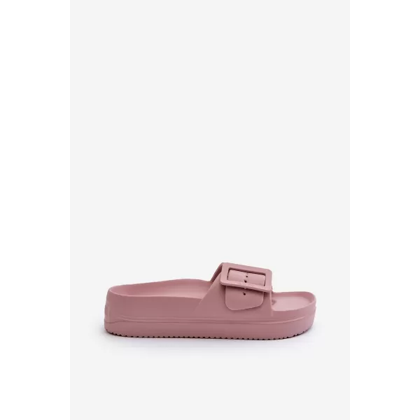  BIG STAR Ženski natikači NN274A663 PINK Big Star Shoes 